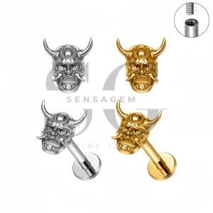 SG4362 ASTM F136 Implant Grade Titanium Oni Mask Labret