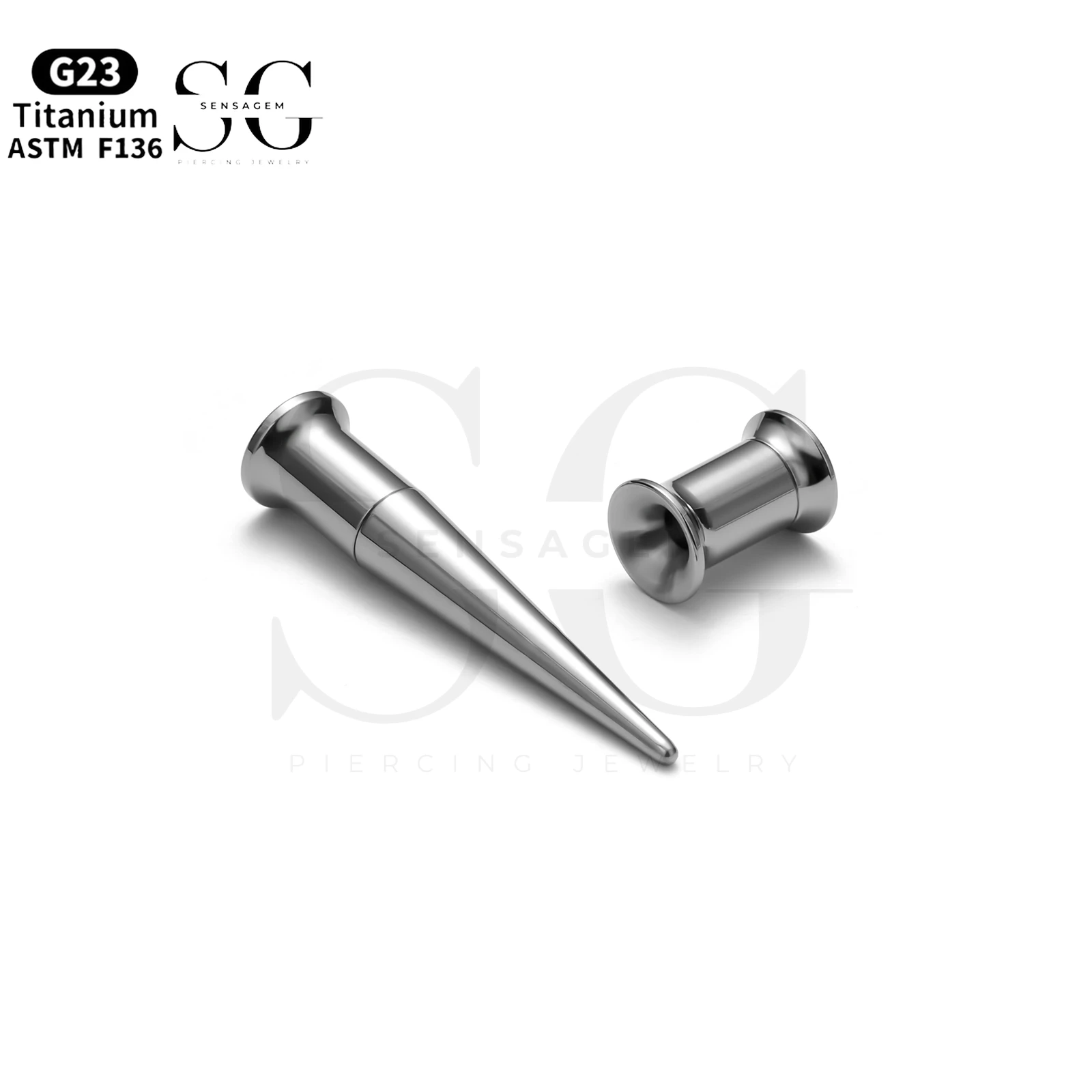 SG3176 F136 Titanium Ear Expander - Afbeelding 2